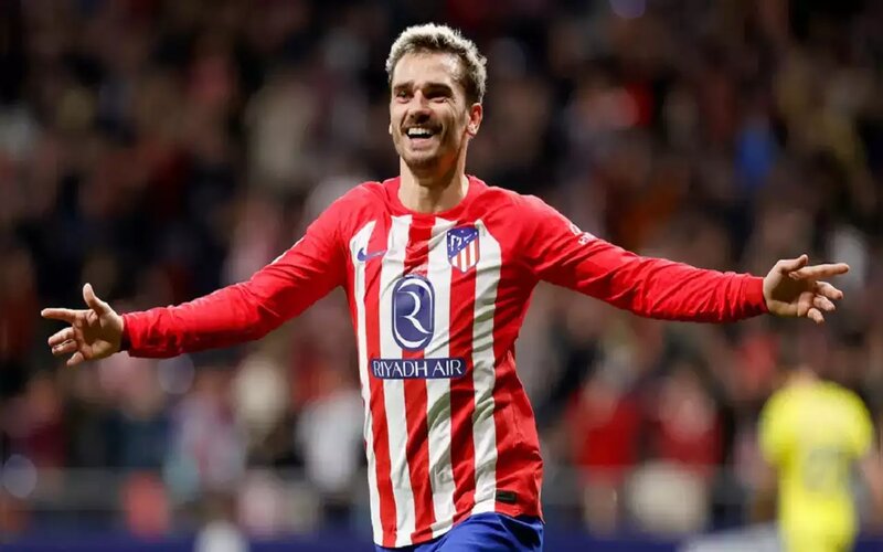 Antoine Griezmann đã lần thứ 2 thi đấu cho Atletico Madrid