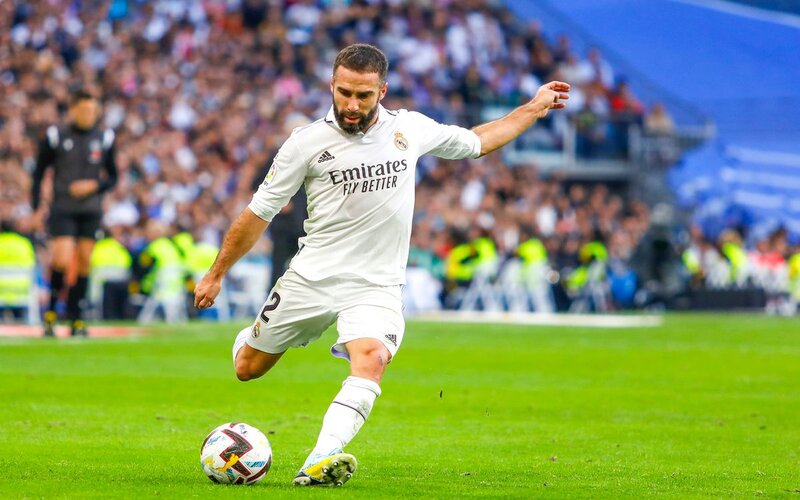 Dani Carvajal đã có thành tích ấn tượng với CLB Real Madrid