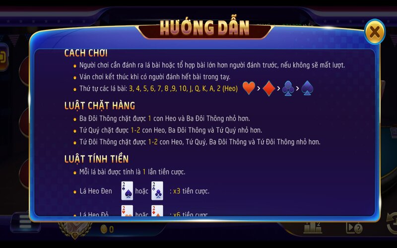 Luật chơi cơ bản của bài Tiến Lên Đếm Lá 789BET