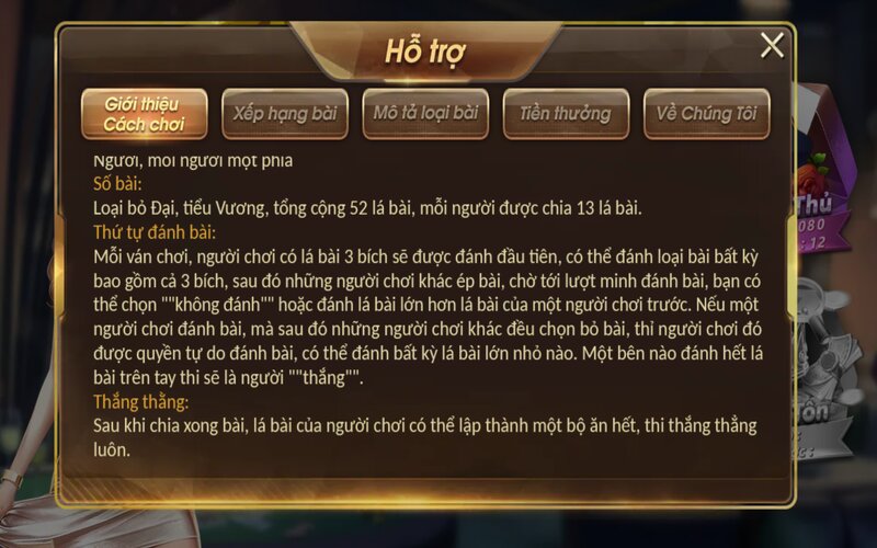 Quy tắc cơ bản của game bài Tiến Lên Miền Nam 789BET