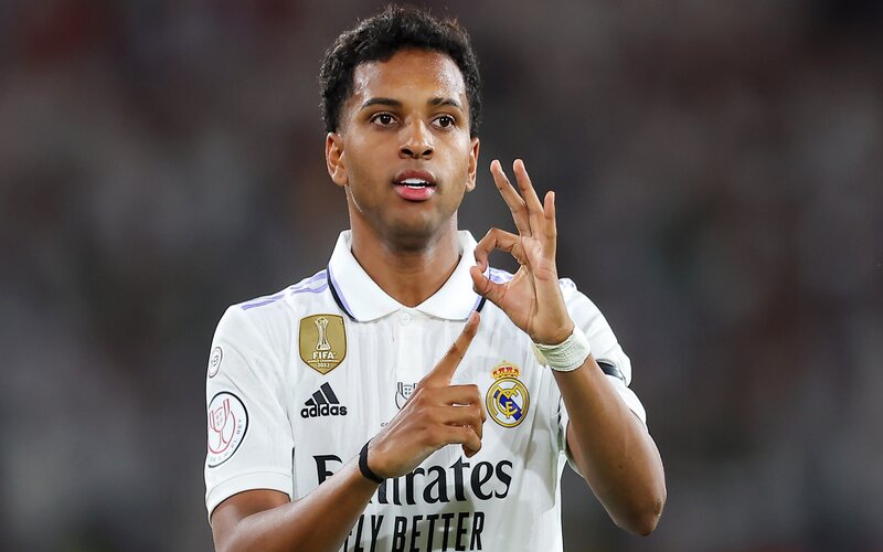 Rodrygo hiện đang thi đấu cho Real Madrid