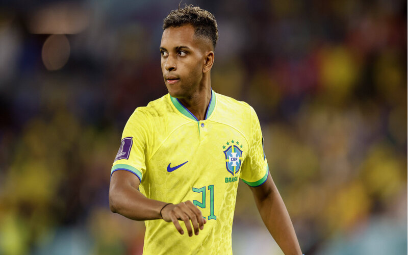 Rodrygo đã sớm trở thành trụ cột của tuyển Brazil